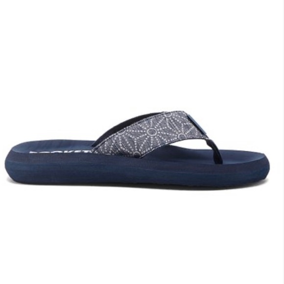 Rocket Dog Women’s Indigo Blue Flower Flip-Flop Sandals - Picture 7 of 7